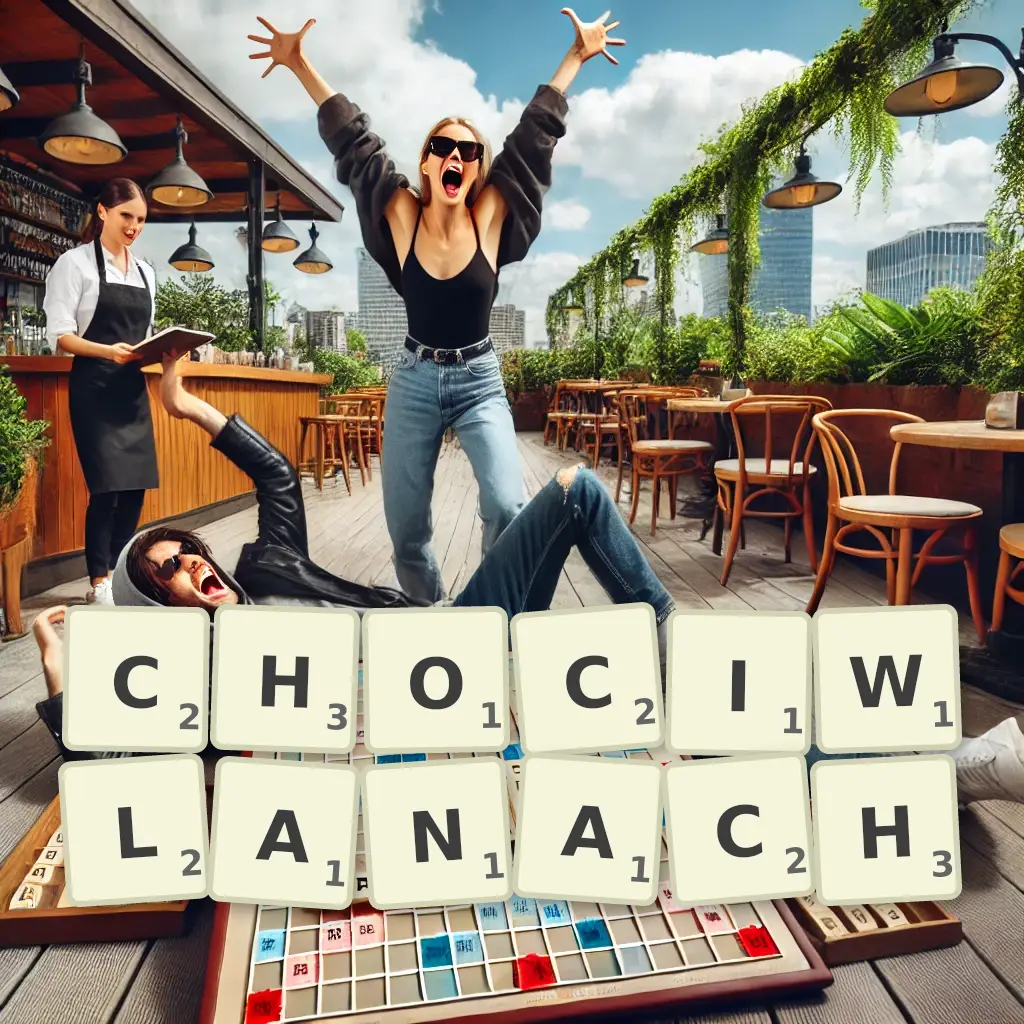 Słowa z liter CHOCIWLANACH