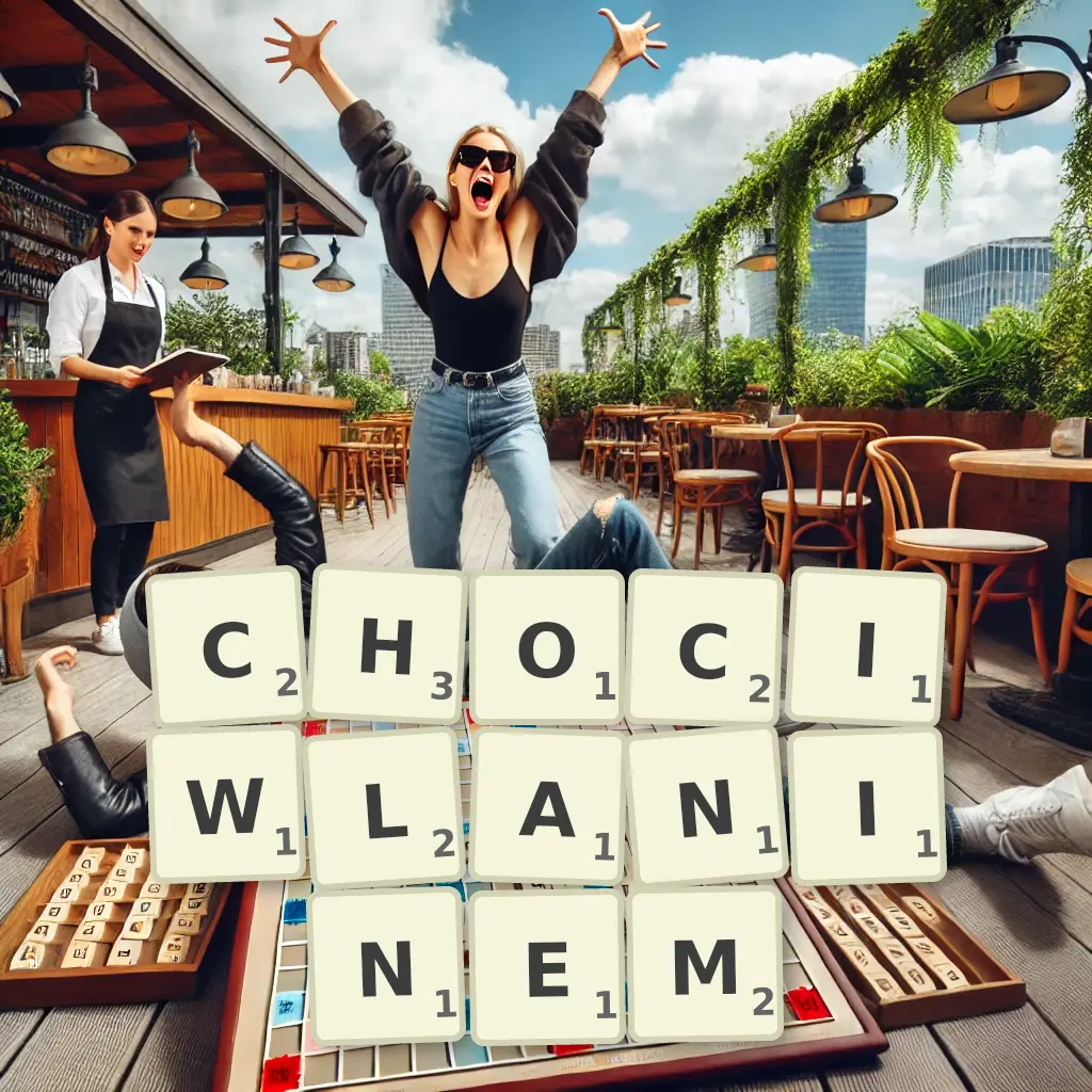 Słowa z liter CHOCIWLANINEM