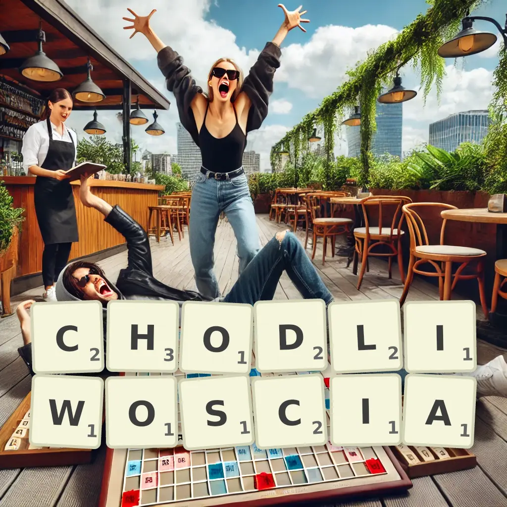 Słowa z liter CHODLIWOŚCIĄ