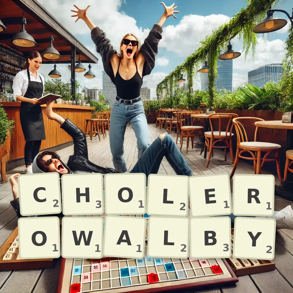 Słowa z liter CHOLEROWAŁBY