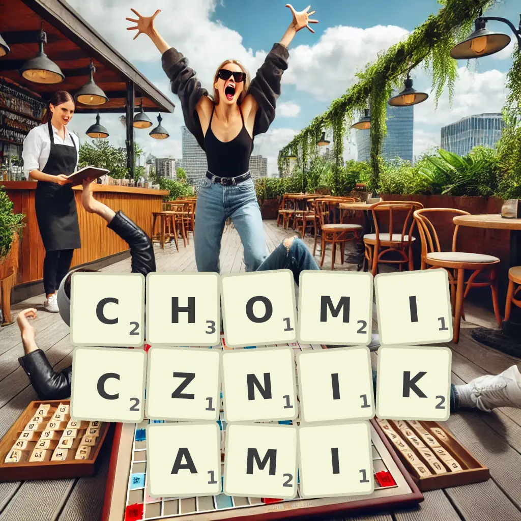 Lista słów z liter CHOMICZNIKAMI Słowa z liter CHOMICZNIKAMI