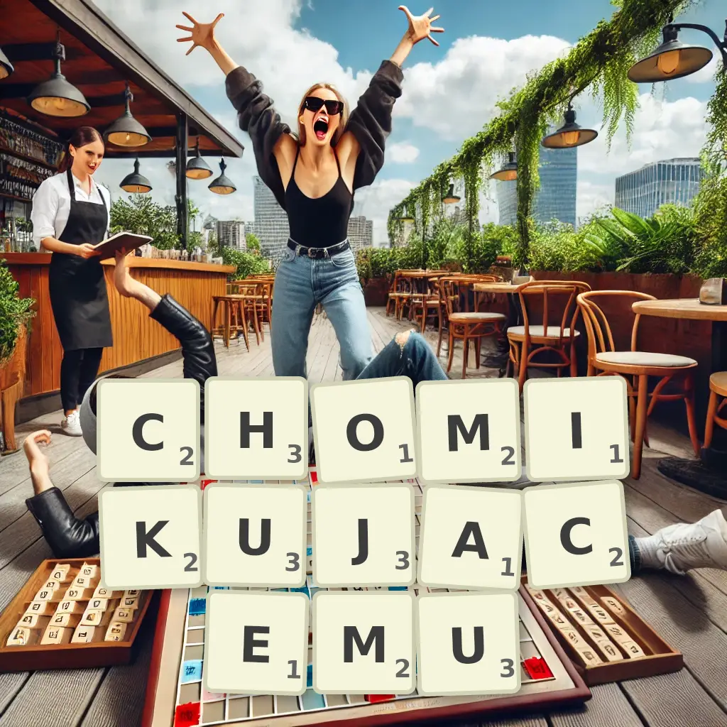 Słowa z liter CHOMIKUJĄCEMU