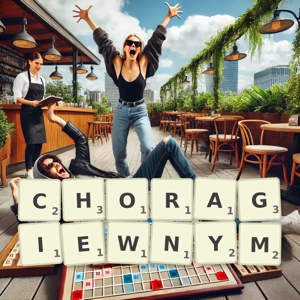 Słowa z liter CHORĄGIEWNYM