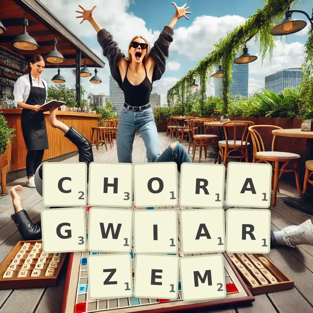 Lista słów z liter CHORĄGWIARZEM Słowa z liter CHORĄGWIARZEM