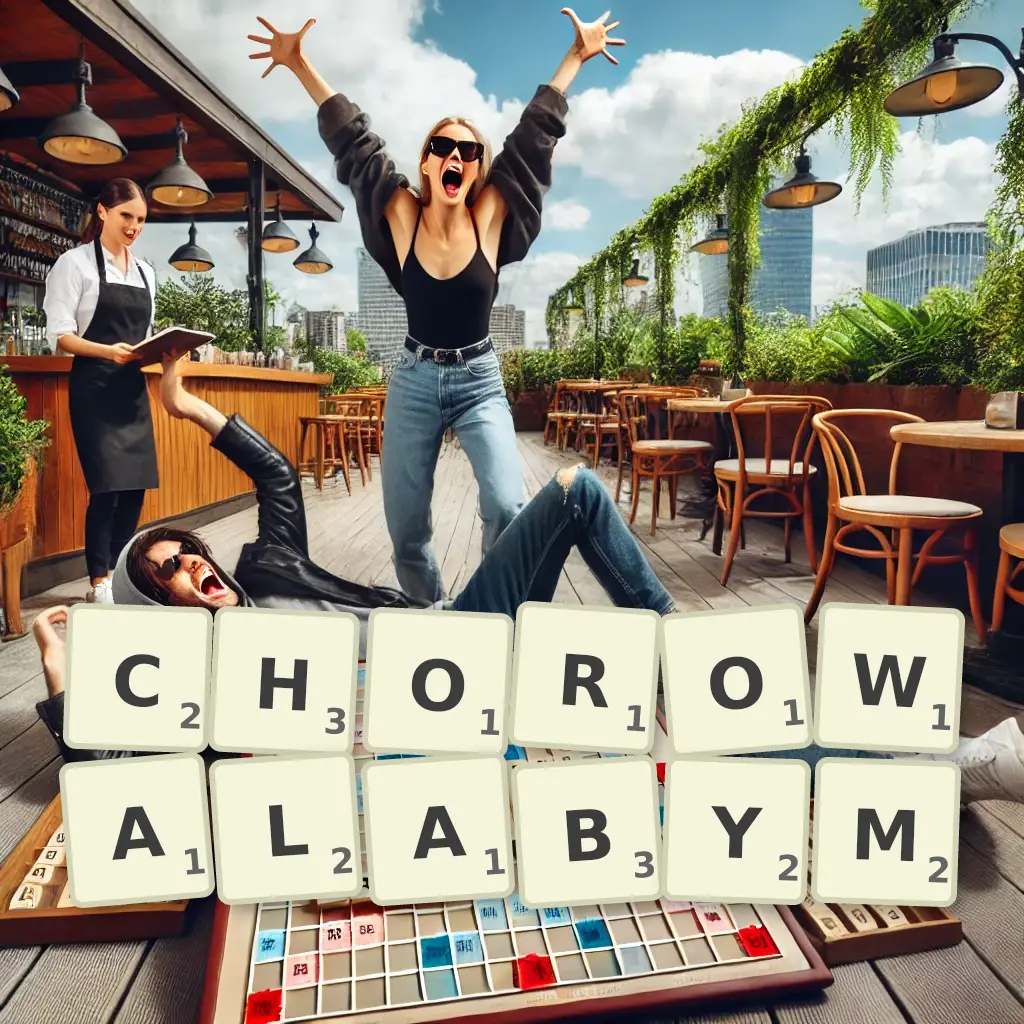 Słowa z liter CHOROWAŁABYM
