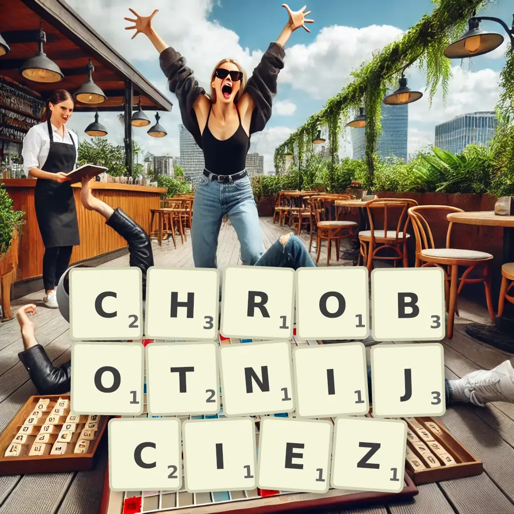 Słowa z liter CHROBOTNIJCIEŻ