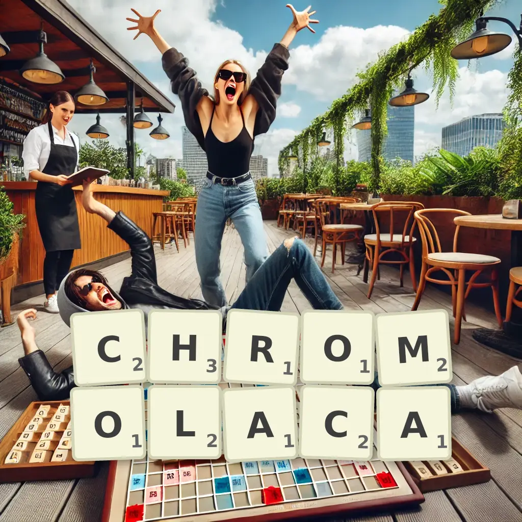 Słowa z liter CHROMOLĄCĄ