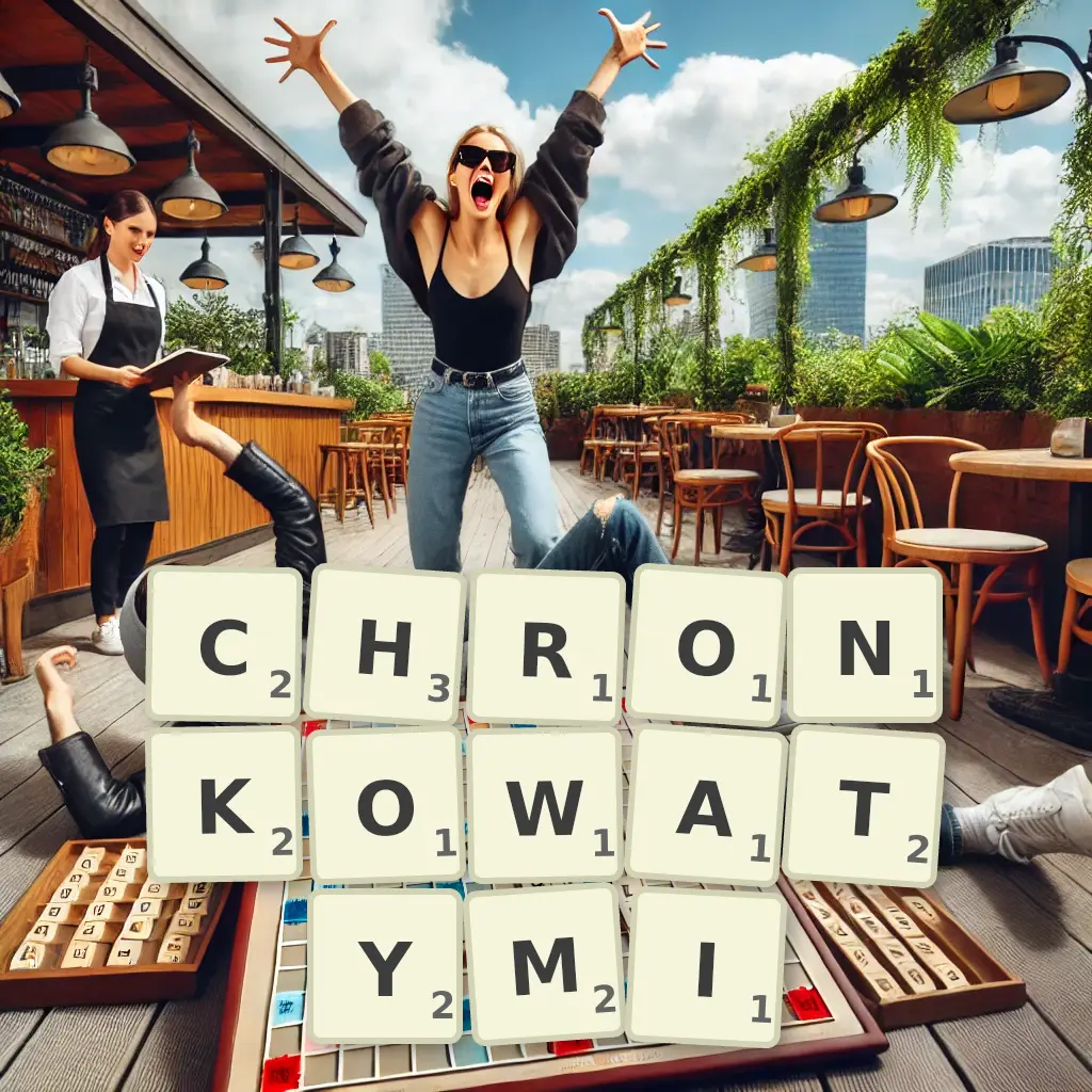 Słowa z liter CHRONKOWATYMI