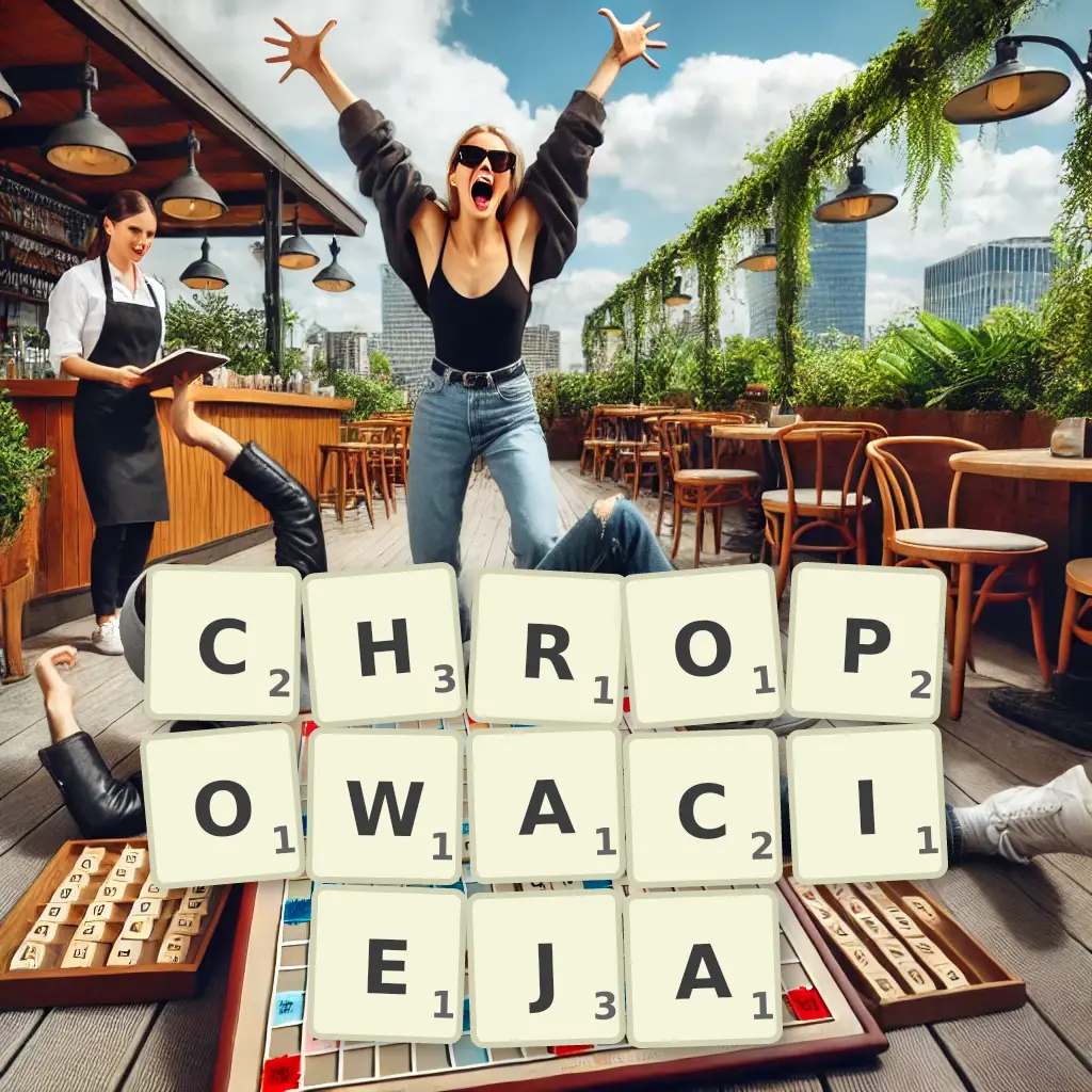 Lista słów z liter CHROPOWACIEJĄ Słowa z liter CHROPOWACIEJĄ