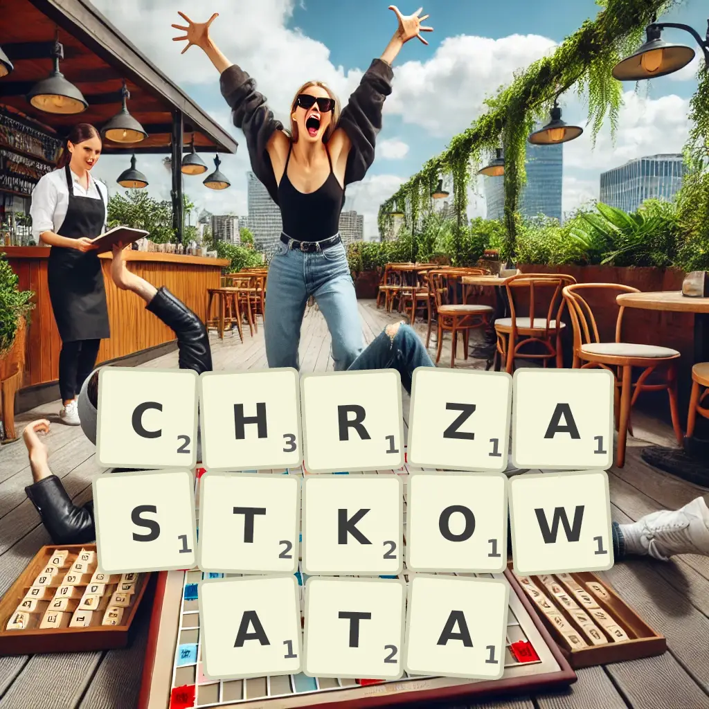 Słowa z liter CHRZĄSTKOWATĄ