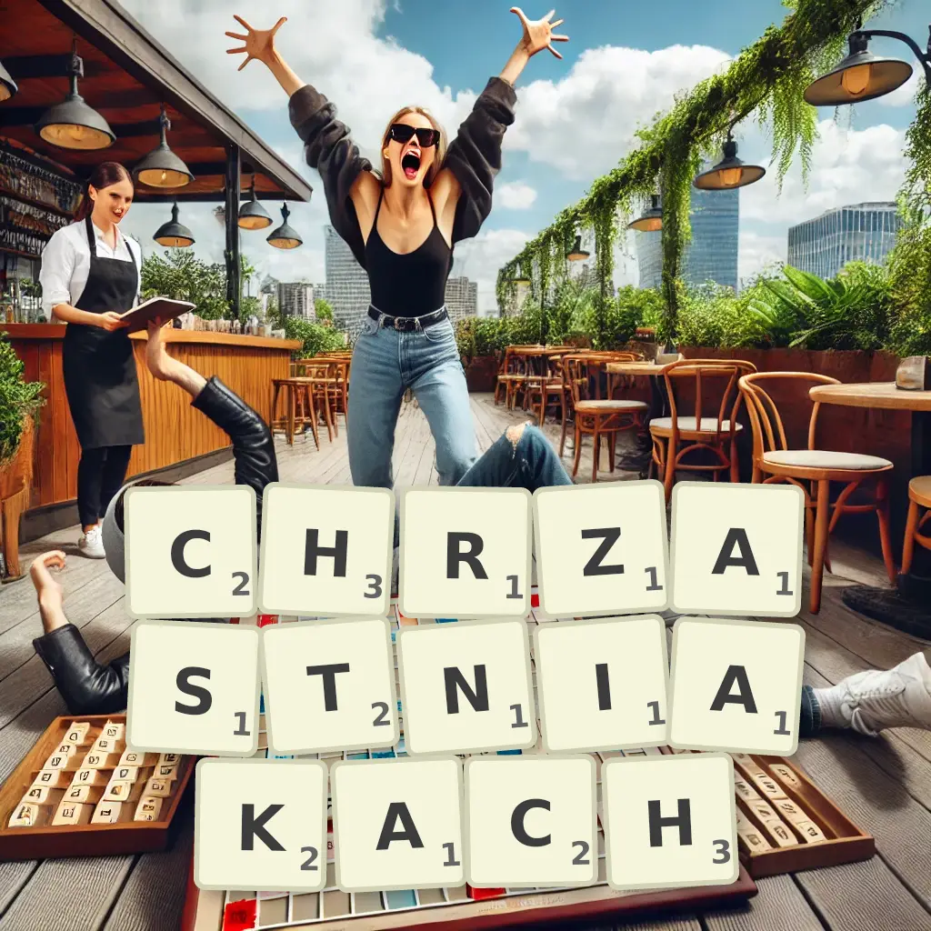 Słowa z liter CHRZĄSTNIAKACH