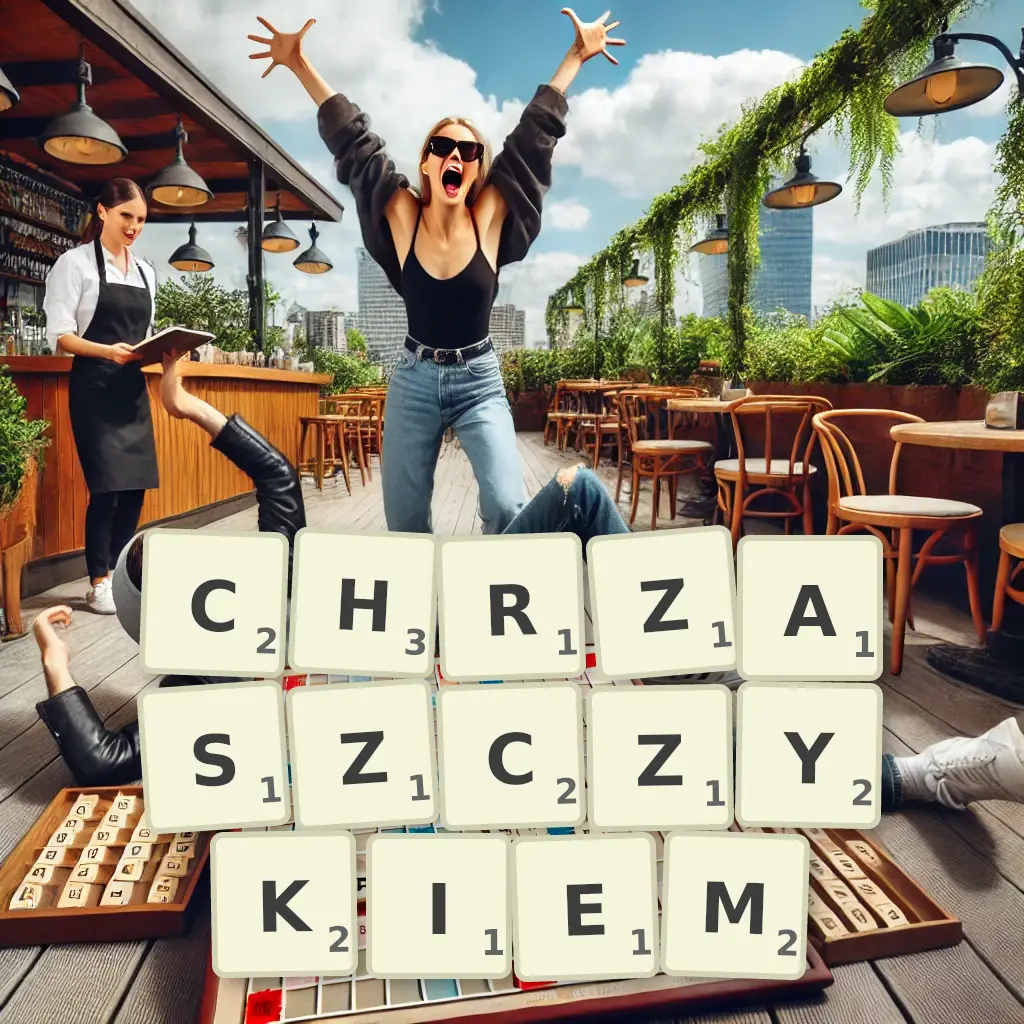Słowa z liter CHRZĄSZCZYKIEM