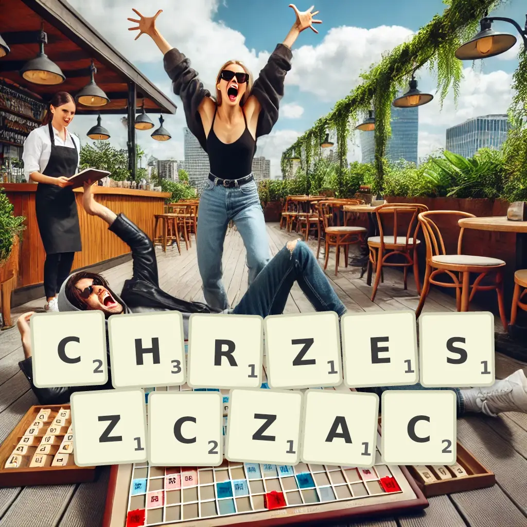 Słowa z liter CHRZĘSZCZĄC