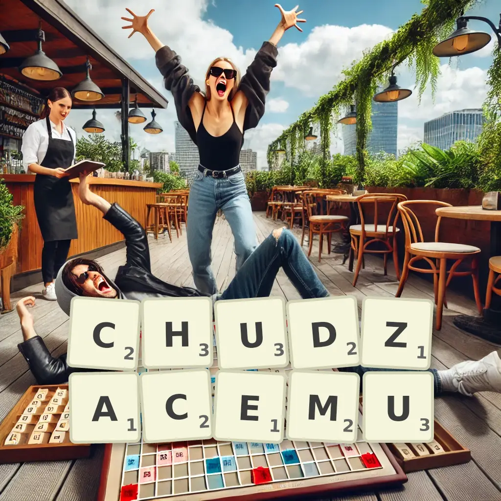 Słowa z liter CHUDZĄCEMU