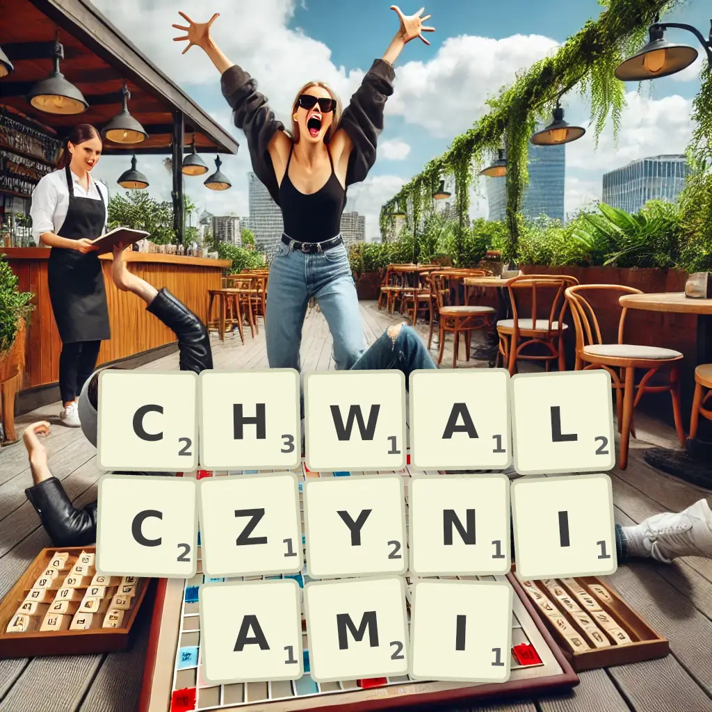 Słowa z liter CHWALCZYNIAMI