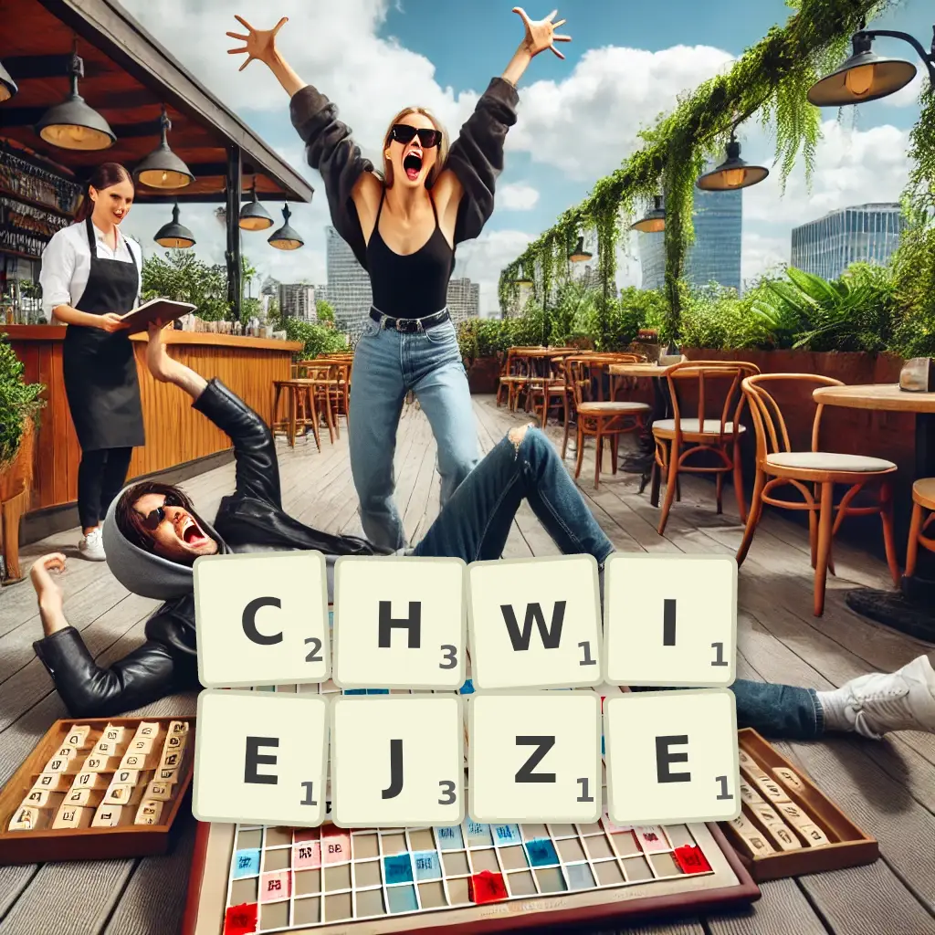 Słowa z liter CHWIEJŻE
