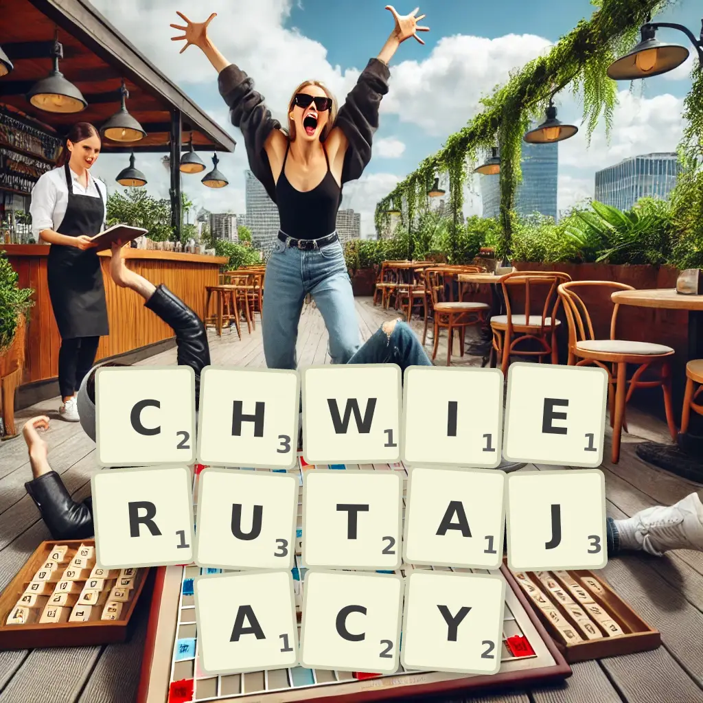 Lista słów z liter CHWIERUTAJĄCY Słowa z liter CHWIERUTAJĄCY