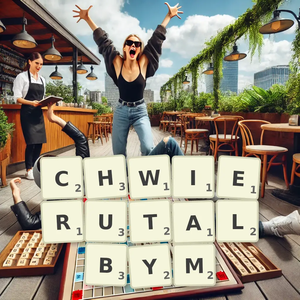Słowa z liter CHWIERUTAŁBYM