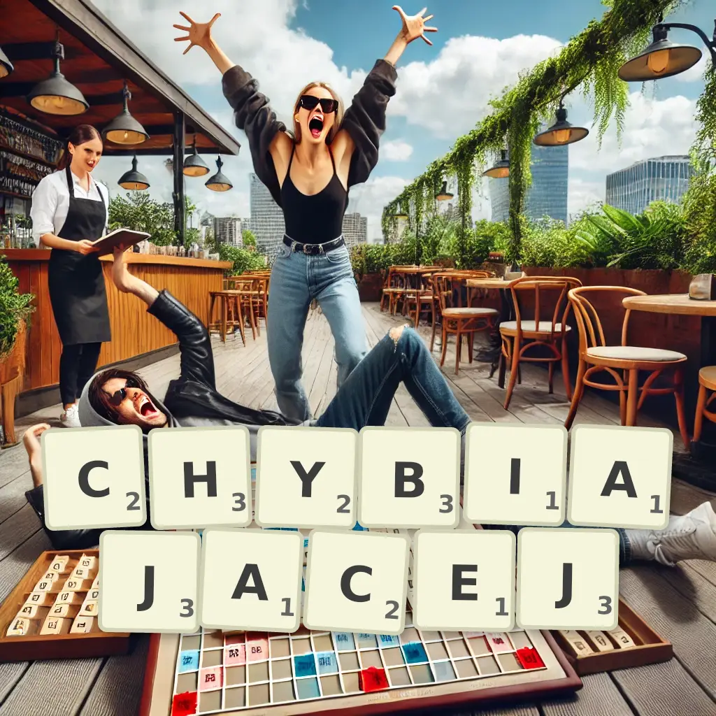 Lista słów z liter CHYBIAJĄCEJ Słowa z liter CHYBIAJĄCEJ