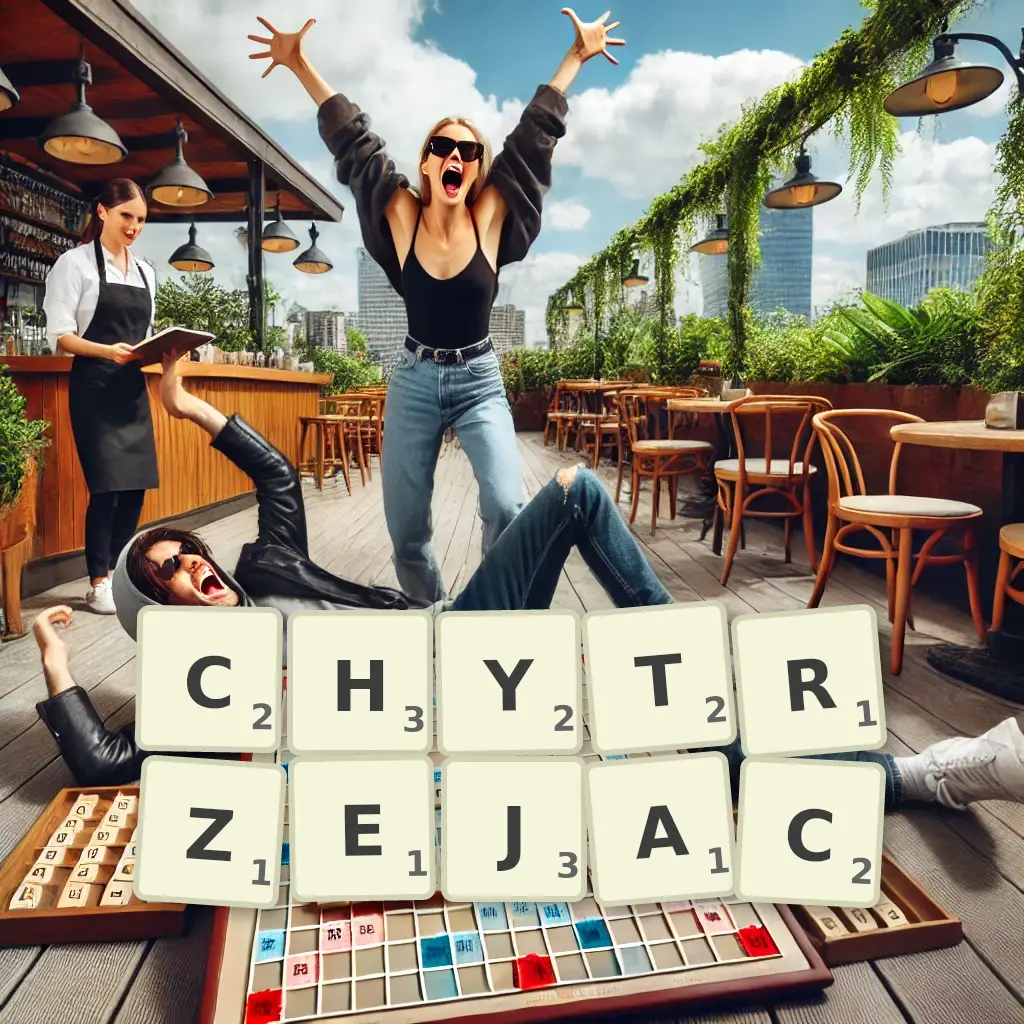 Słowa z liter CHYTRZEJĄC