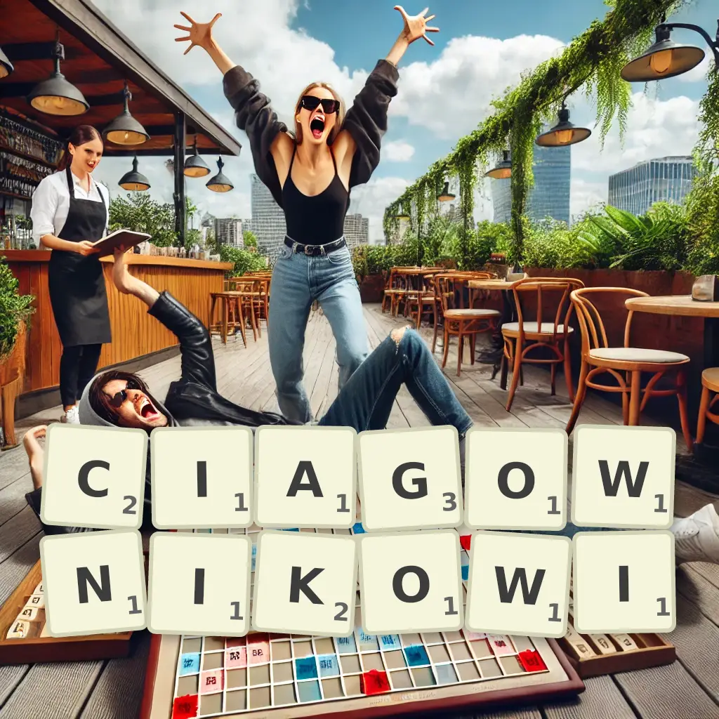 Słowa z liter CIĄGOWNIKOWI