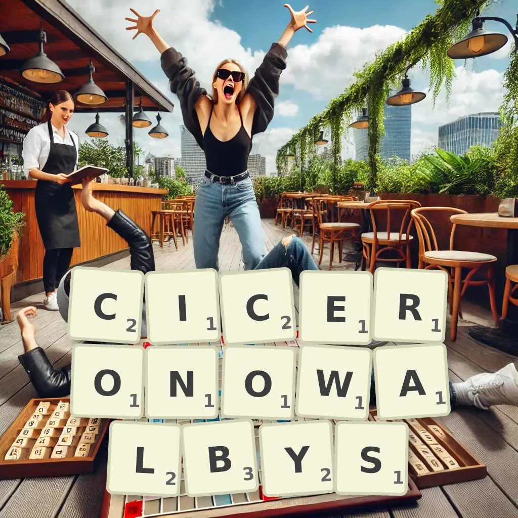 Słowa z liter CICERONOWAŁBYŚ
