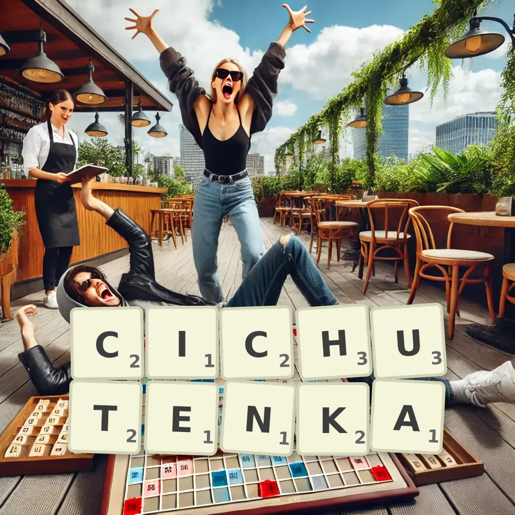 Słowa z liter CICHUTEŃKĄ