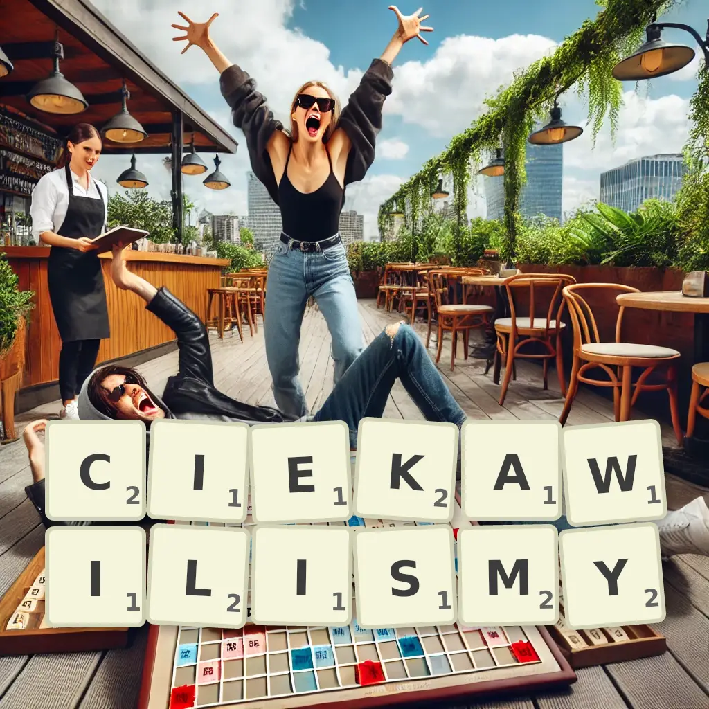 Słowa z liter CIEKAWILIŚMY