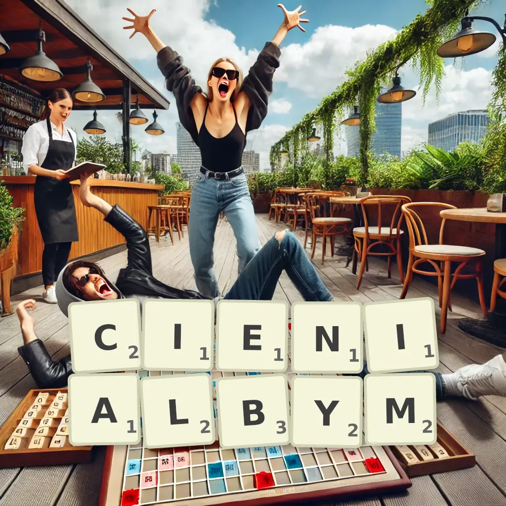 Słowa z liter CIENIAŁBYM