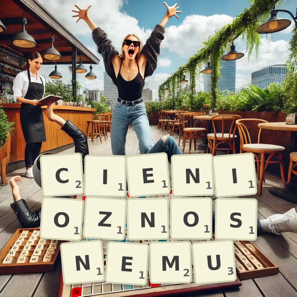 Słowa z liter CIENIOZNOŚNEMU
