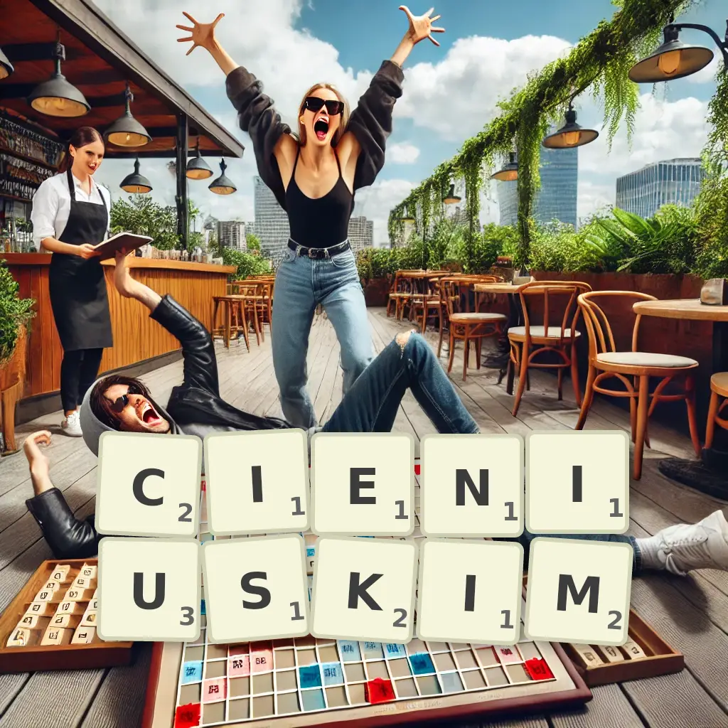 Lista słów z liter CIENIUŚKIM Słowa z liter CIENIUŚKIM