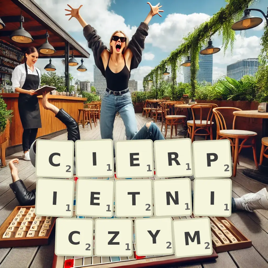 Słowa z liter CIERPIĘTNICZYM