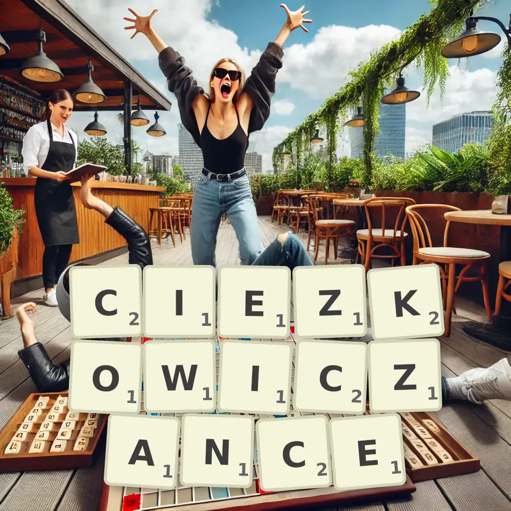 Słowa z liter CIĘŻKOWICZANCE