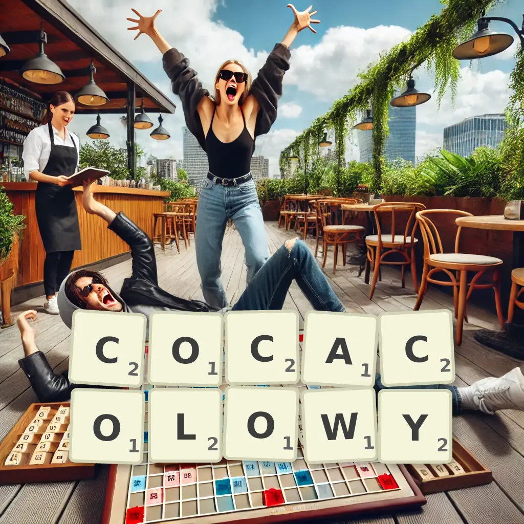 Słowa z liter COCACOLOWY