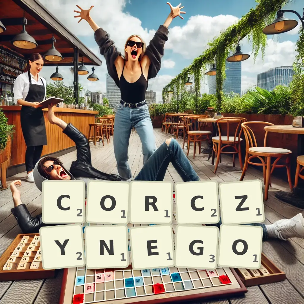 Słowa z liter CÓRCZYNEGO