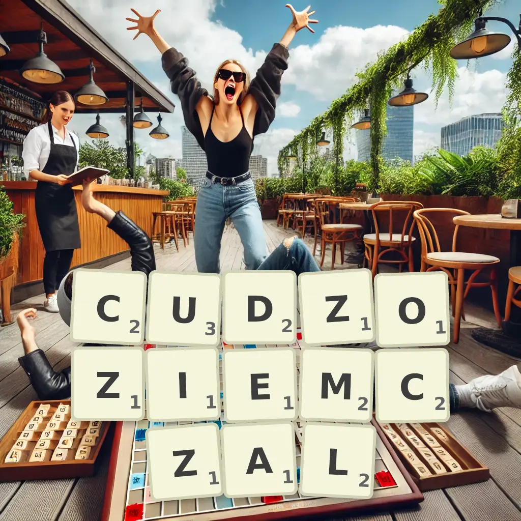 Słowa z liter CUDZOZIEMCZAŁ