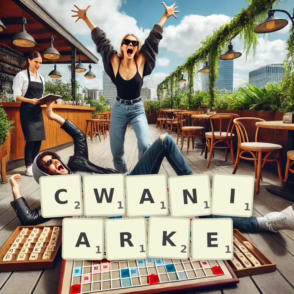 Słowa z liter CWANIARKĘ