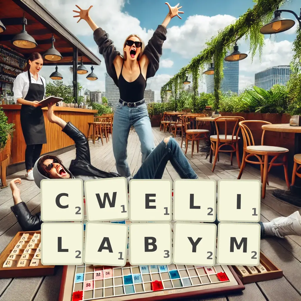 Słowa z liter CWELIŁABYM