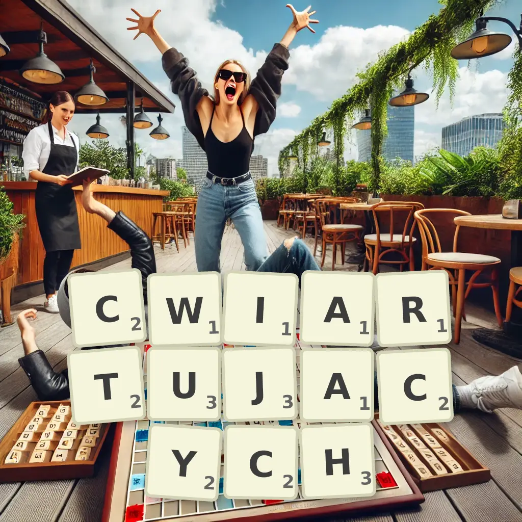 Słowa z liter ĆWIARTUJĄCYCH