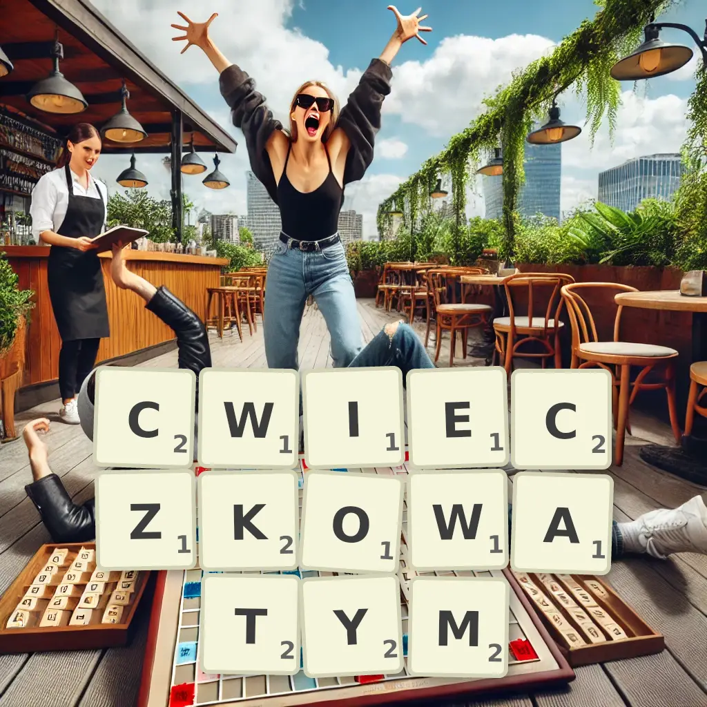 Słowa z liter ĆWIECZKOWATYM
