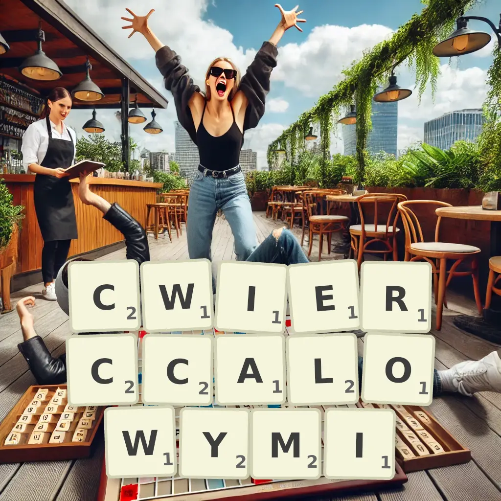 Słowa z liter ĆWIERĆCALOWYMI