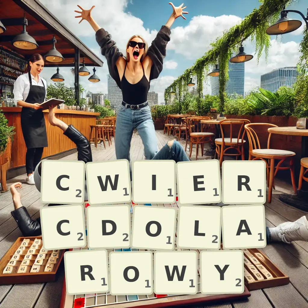 Słowa z liter ĆWIERĆDOLAROWY