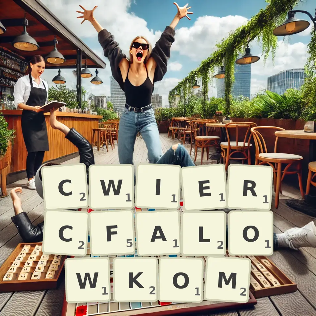 Słowa z liter ĆWIERĆFALÓWKOM