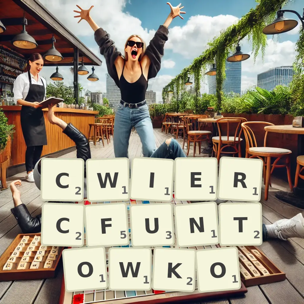 Słowa z liter ĆWIERĆFUNTÓWKO