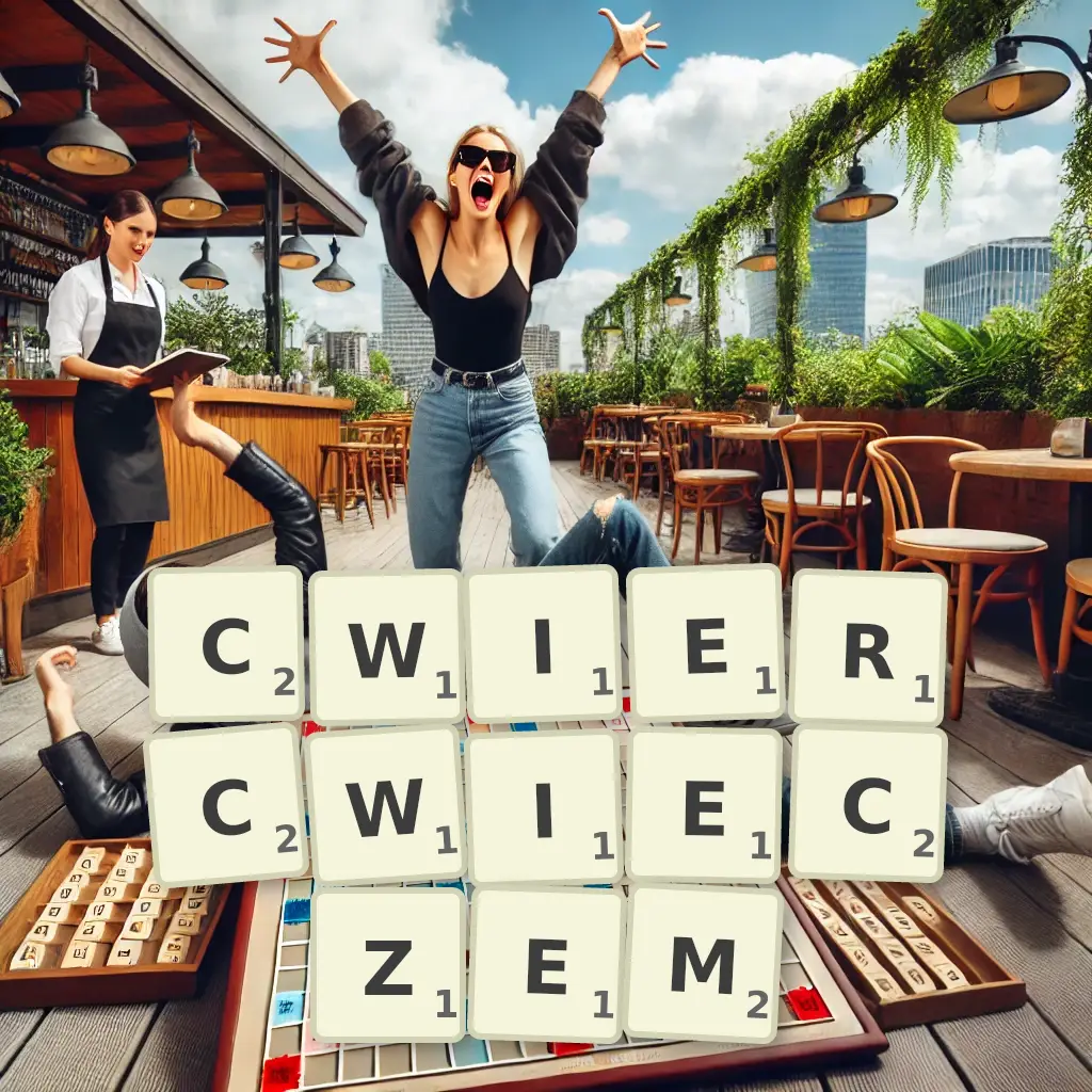 Słowa z liter ĆWIERĆWIECZEM