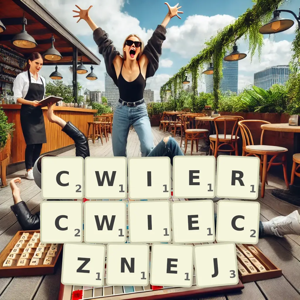 Słowa z liter ĆWIERĆWIECZNEJ