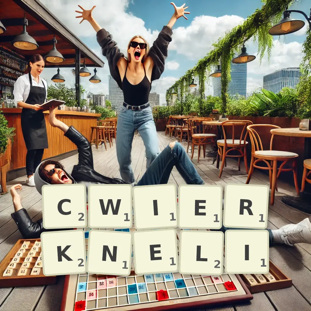 Słowa z liter ĆWIERKNĘLI