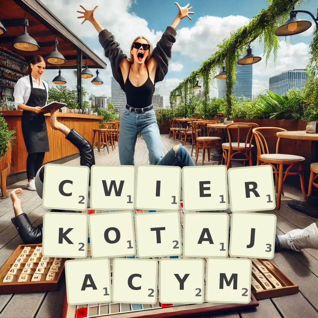 Słowa z liter ĆWIERKOTAJĄCYM