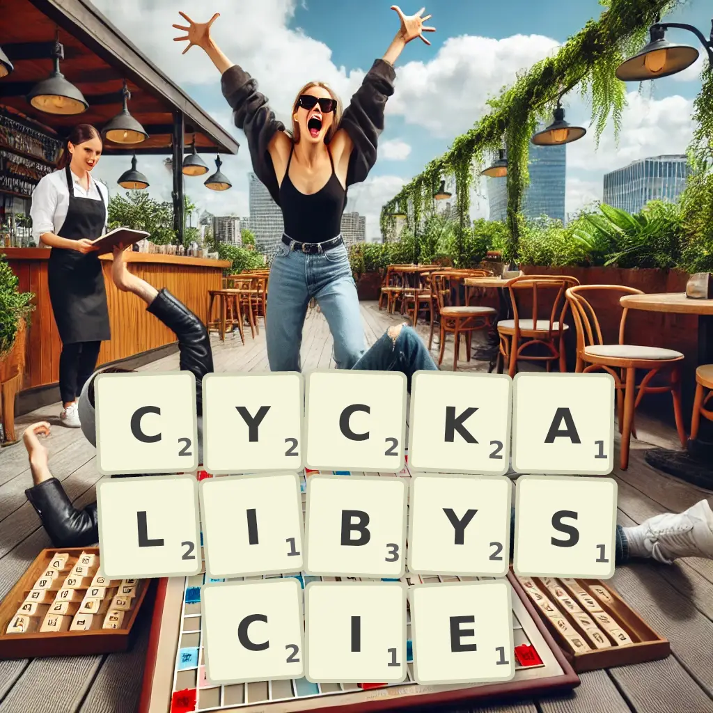 Słowa z liter CYCKALIBYŚCIE