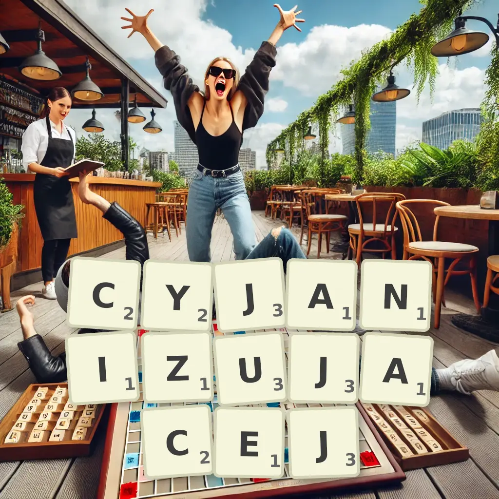 Słowa z liter CYJANIZUJĄCEJ